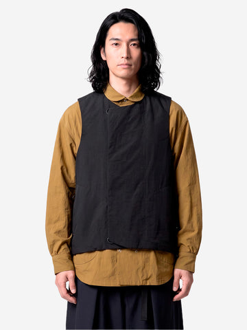 NORBIT Gilet 'Salt-Shrinking Nylon' grigio scuro grigio