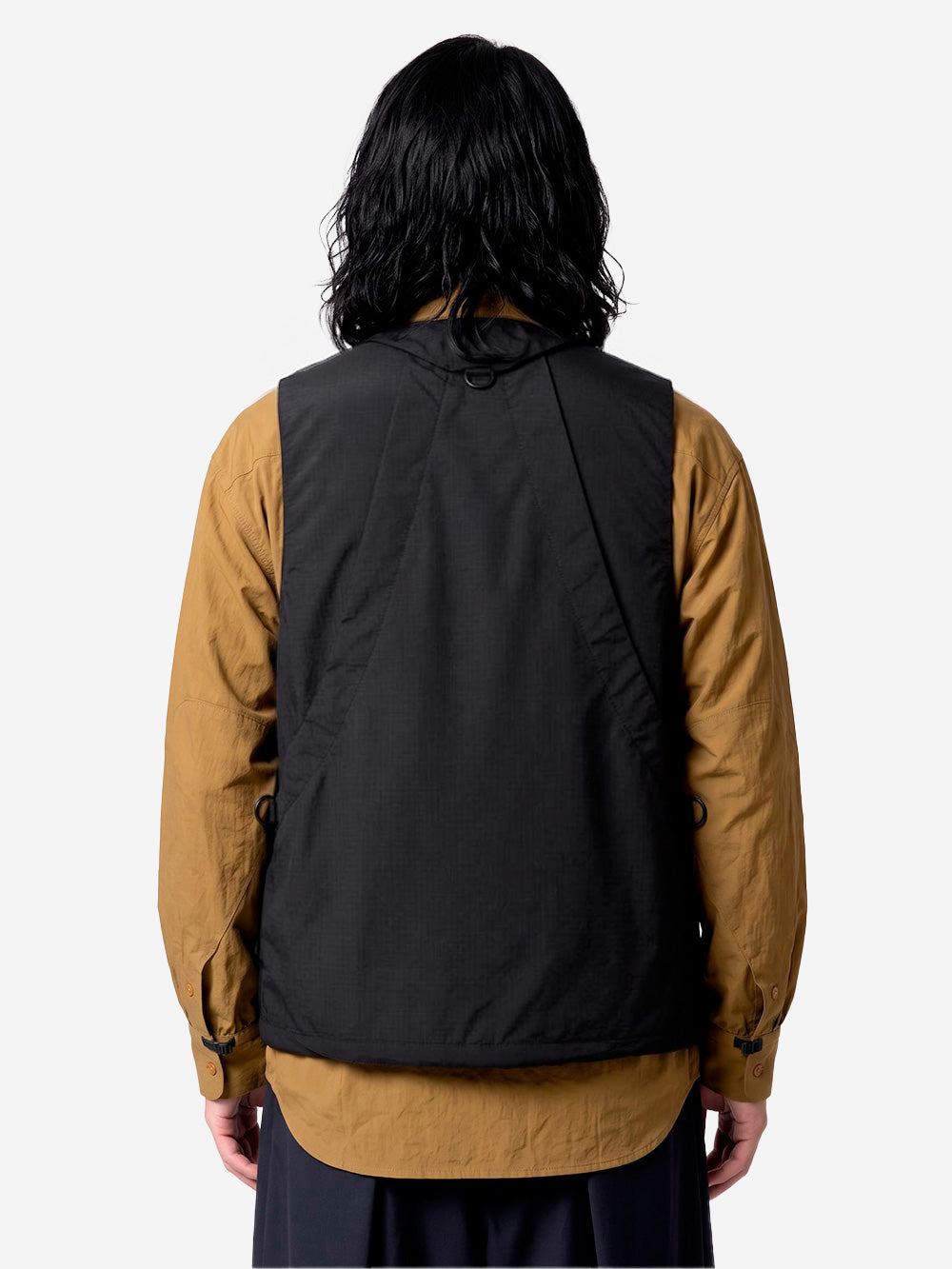 NORBIT Gilet 'Salt-Shrinking Nylon' grigio scuro grigio Urbanstaroma