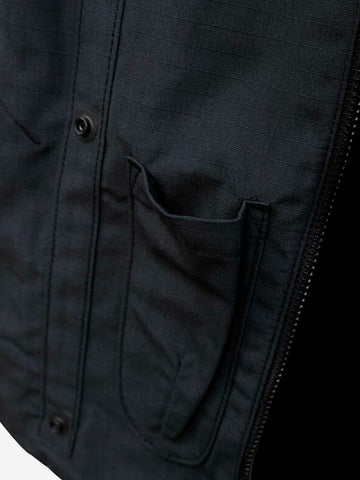 NORBIT Gilet 'Salt-Shrinking Nylon' grigio scuro grigio
