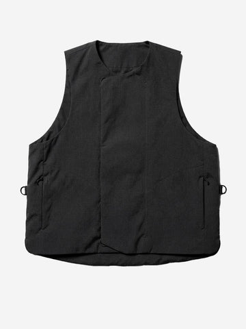 NORBIT Gilet 'Salt-Shrinking Nylon' grigio scuro grigio