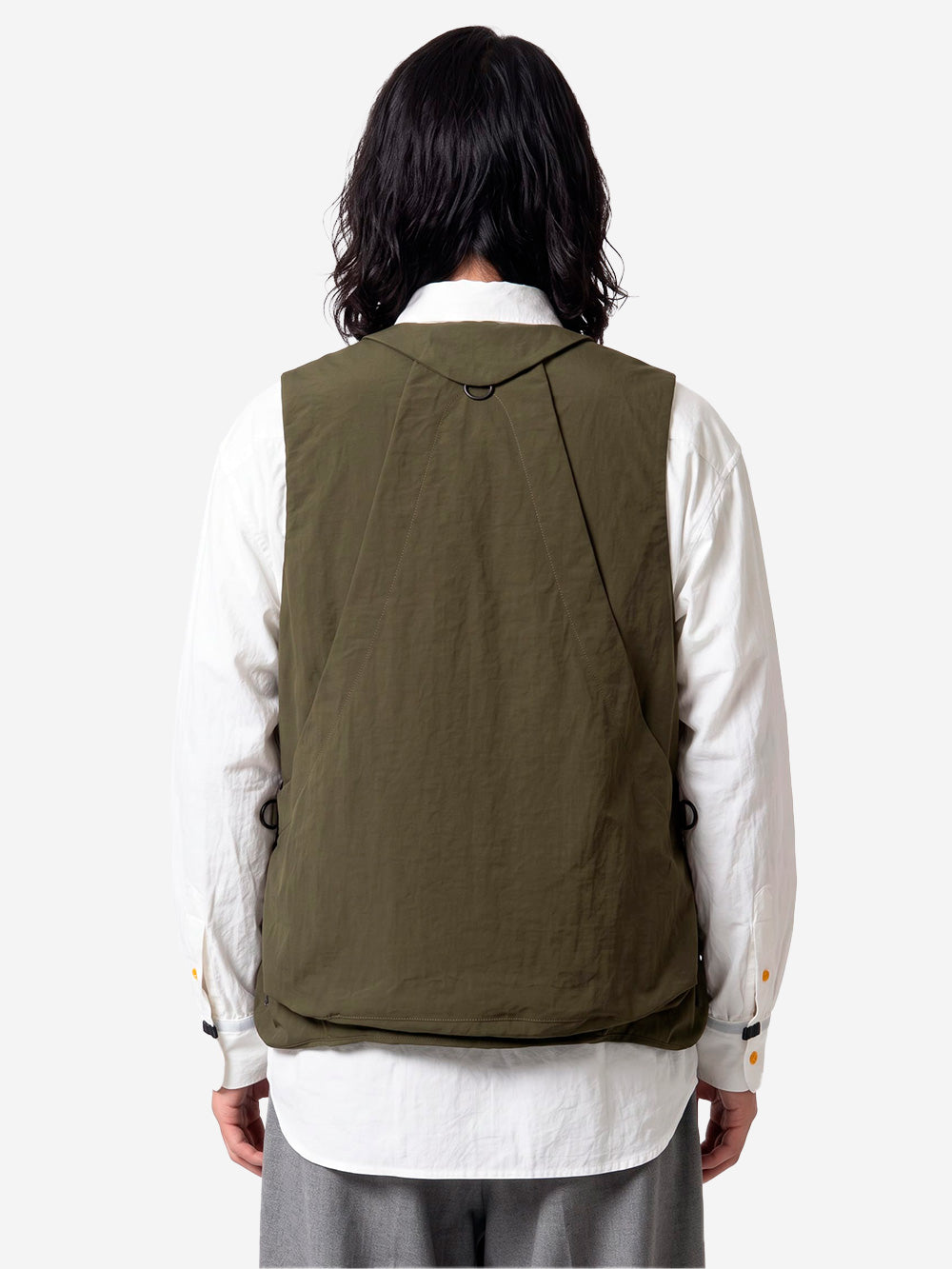 NORBIT Gilet 'Salt-Shrinking Nylon' verde militare Verde militare Urbanstaroma