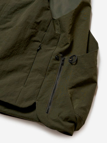 NORBIT Gilet 'Salt-Shrinking Nylon' verde militare Verde militare
