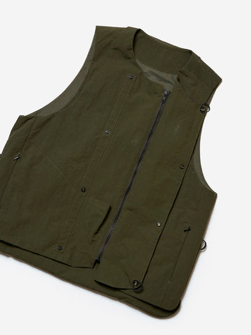 NORBIT Gilet 'Salt-Shrinking Nylon' verde militare Verde militare