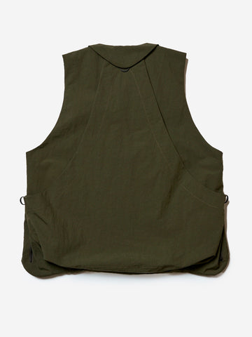 NORBIT Gilet 'Salt-Shrinking Nylon' verde militare Verde militare