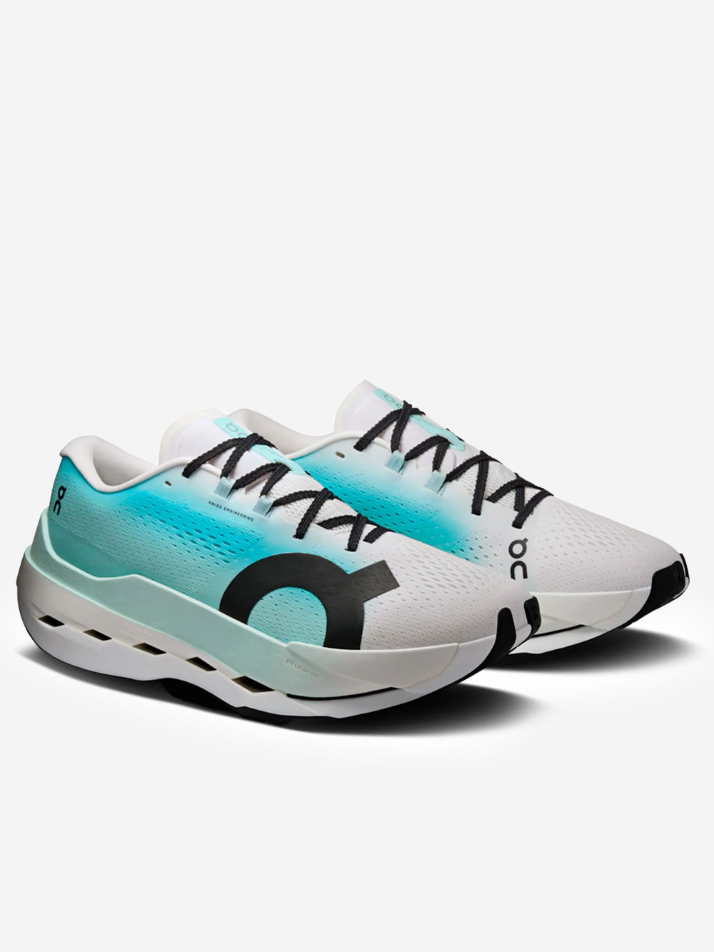 ON Cloudboom Max 'White Flurry' Bianco blu Urbanstaroma