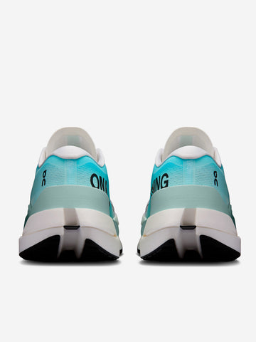 ON Cloudboom Max 'White Flurry' Bianco blu