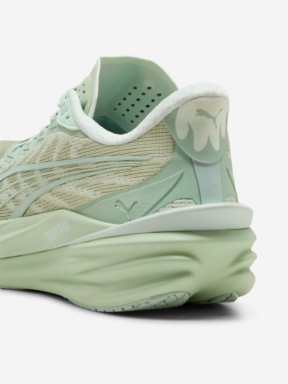 PUMA Deviate Nitro 4 'Soft Grass Mint' running Verde Urbanstaroma