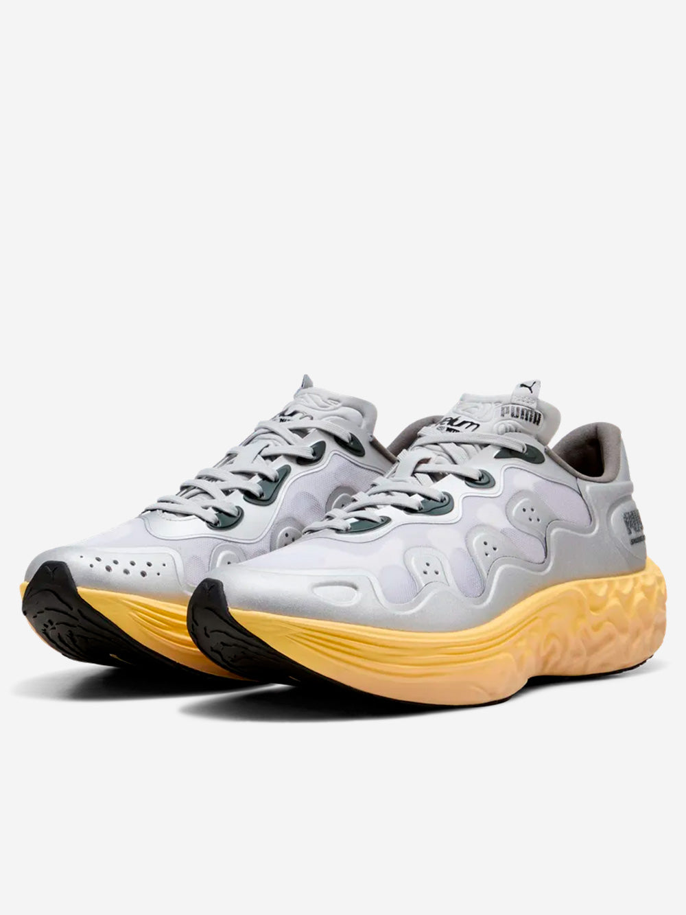 PUMA Velum 2 Nitro x Salehe Bembury 'Cool Light Gray' Grigio giallo Urbanstaroma