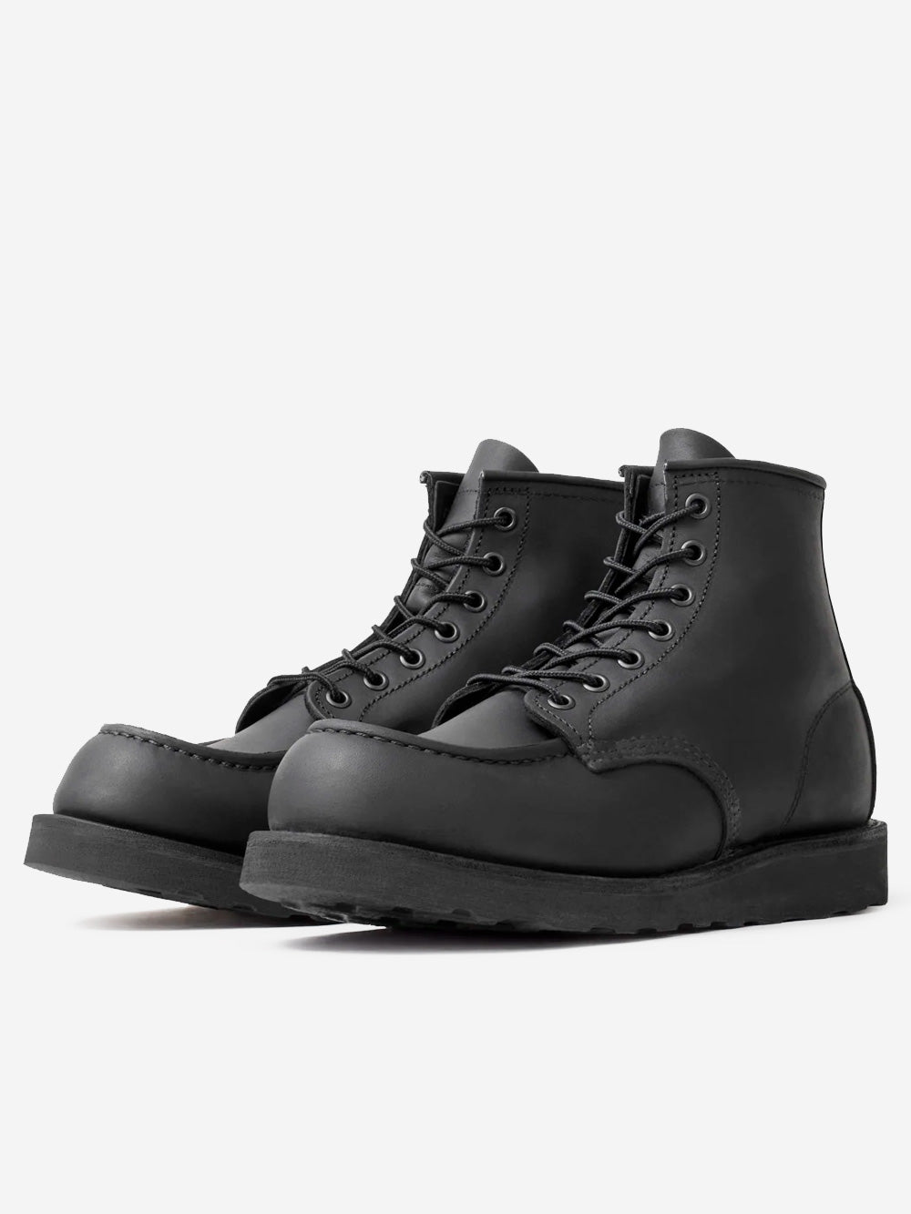 RED WING SHOES 8074 6-inch Stivaletto nero MocToe Nero Urbanstaroma