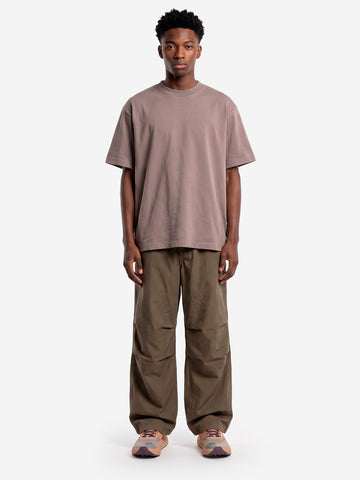 REGARDS T-shirt relaxed fit taupe washed Fango