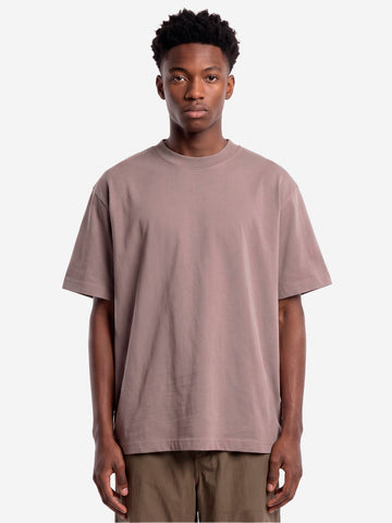 REGARDS T-shirt relaxed fit taupe washed Fango