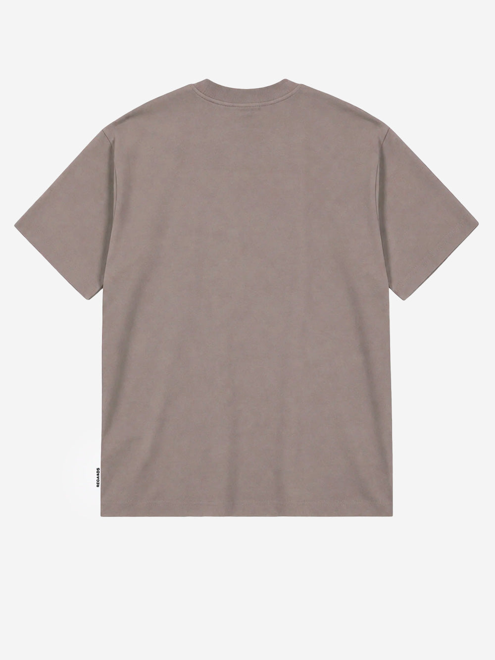 REGARDS T-shirt relaxed fit taupe washed Fango Urbanstaroma