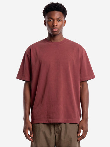 REGARDS T-shirt rosso mattone relaxed fit Mattone