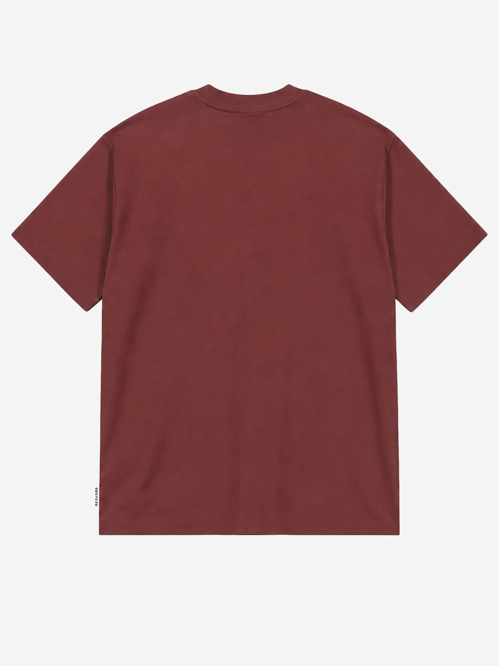 REGARDS T-shirt rosso mattone relaxed fit Mattone Urbanstaroma