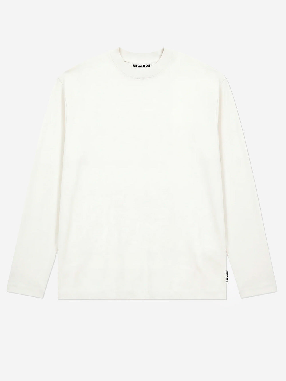 REGARDS T-shirt bianca a manica lunga relaxed Bianco Urbanstaroma