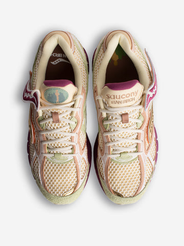 SAUCONY Progrid Guide 7 x Stan Birch 'Cream Mauve' Multicolor