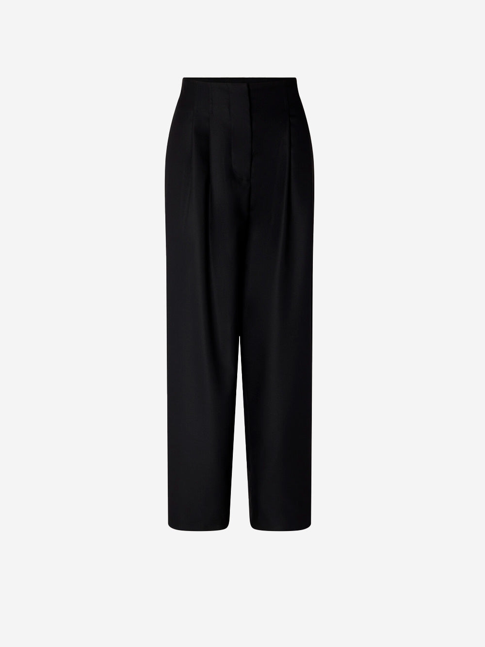 SESSUN Pantaloni Bodam in misto lana Nero Urbanstaroma