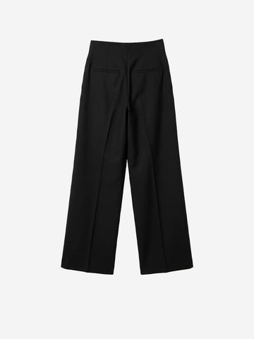 SESSUN Pantaloni Bodam in misto lana Nero