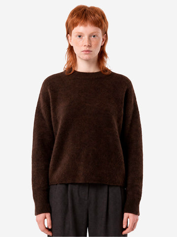 SESSUN Dolcevita misto lana e alpaca Marrone