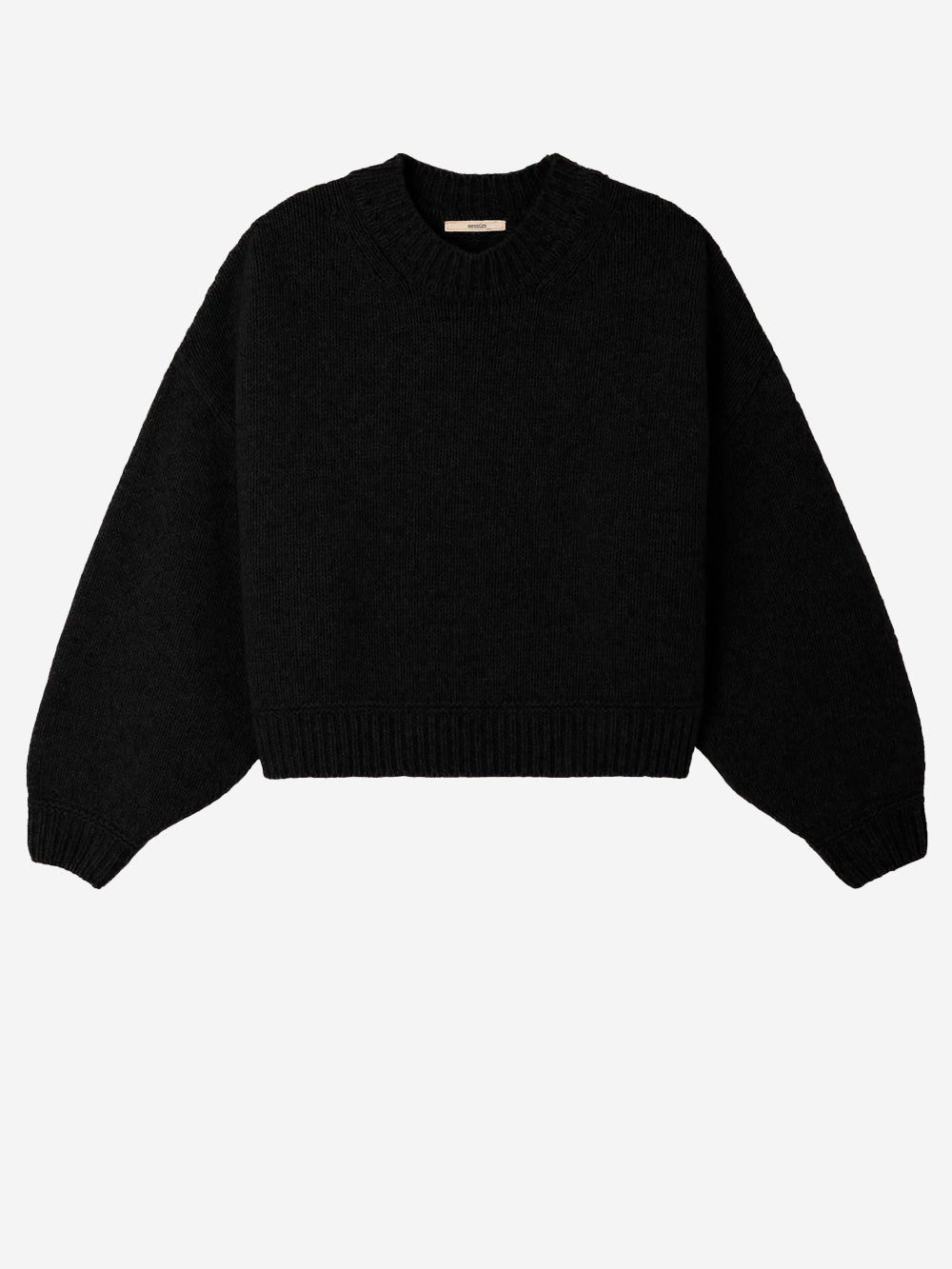 SESSUN Maglione Spero in lana nero Nero Urbanstaroma