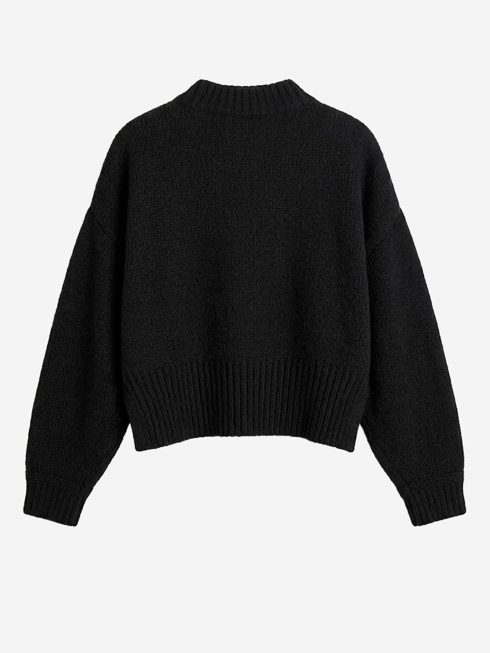 SESSUN Maglione Spero in lana nero Nero Urbanstaroma