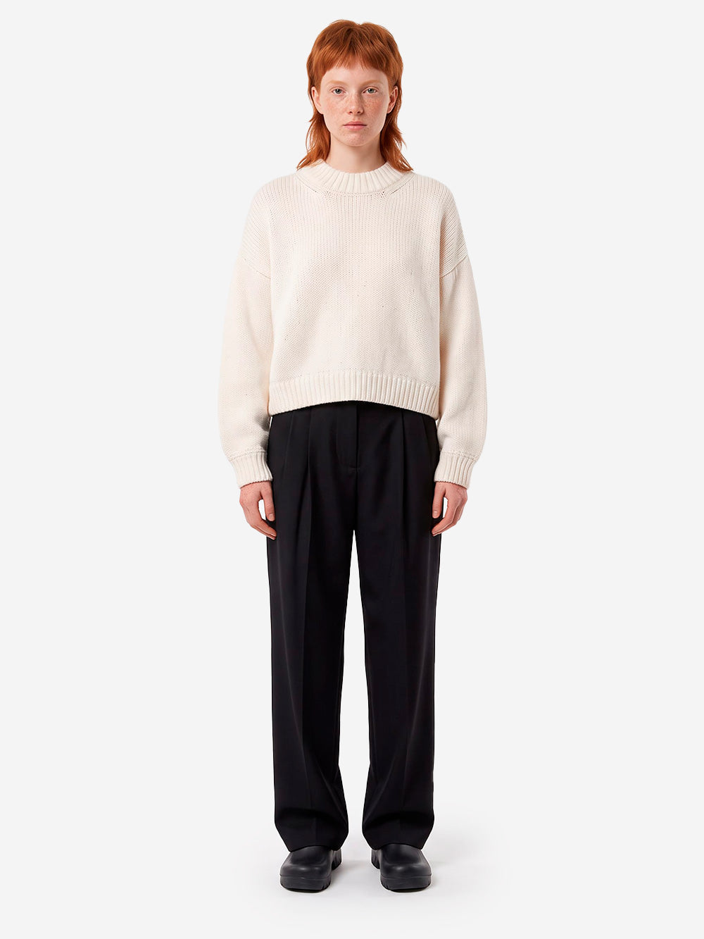 SESSUN Maglione Spero in lana Naturale Urbanstaroma