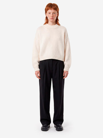 SESSUN Maglione Spero in lana Naturale