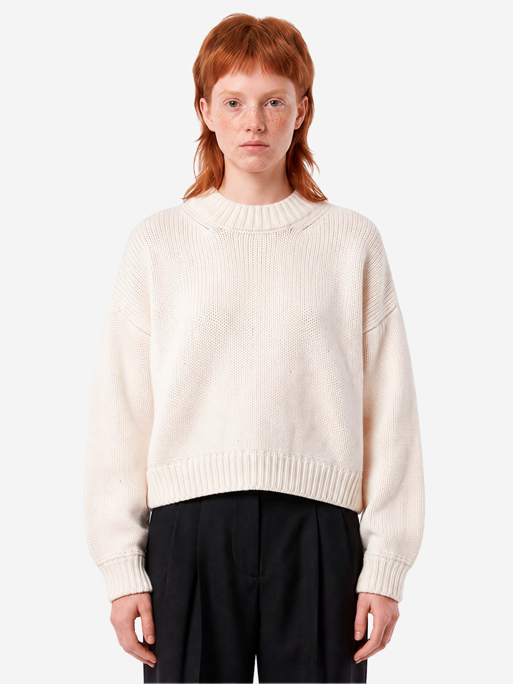 SESSUN Maglione Spero in lana Naturale Urbanstaroma