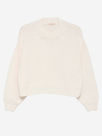 SESSUN Maglione Spero in lana Naturale