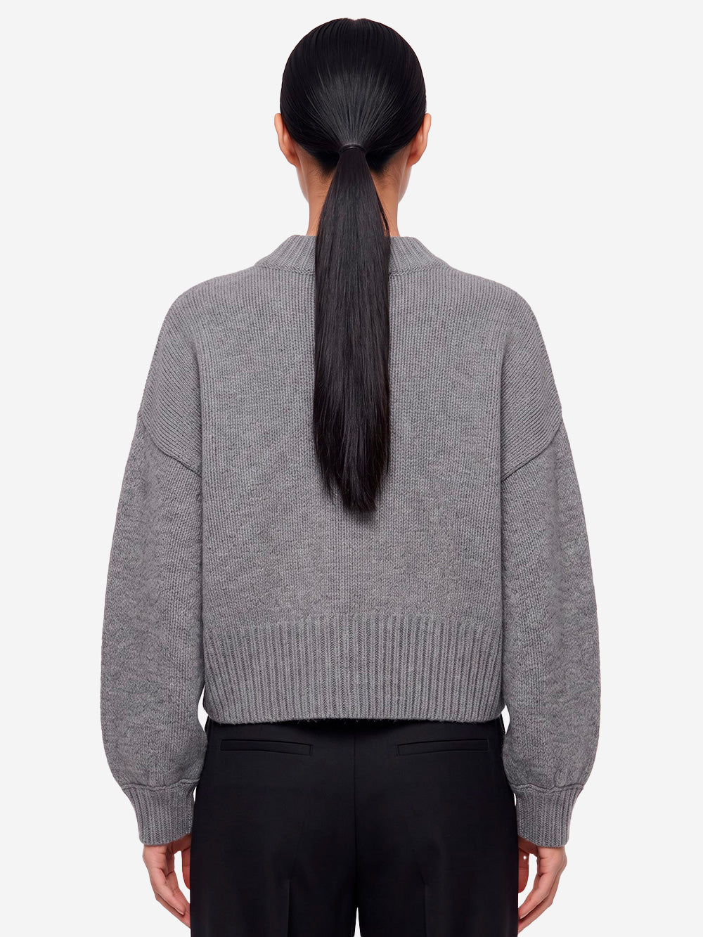 SESSUN Maglione Spero in lana grigio Grigio Urbanstaroma