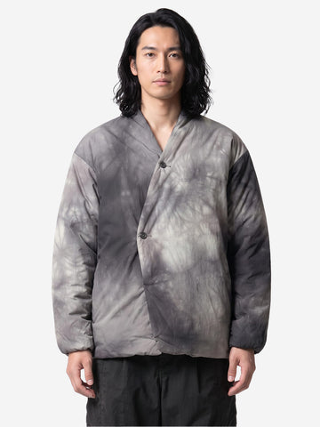 SNOW PEAK Piumino Shibori Dyeing grigio Grigio