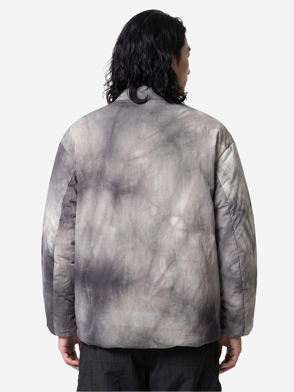 SNOW PEAK Piumino Shibori Dyeing grigio Grigio Urbanstaroma