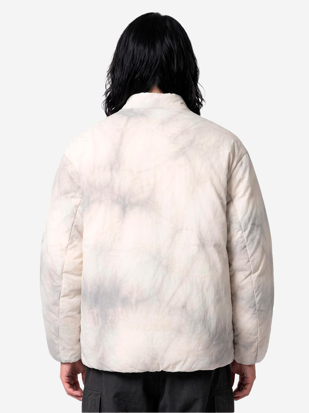SNOW PEAK Piumino Shibori Dyeing bianco avorio Urbanstaroma