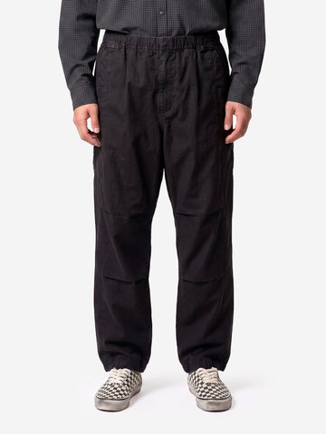 SNOW PEAK Pantaloni Pigment Washed andtracite grigio