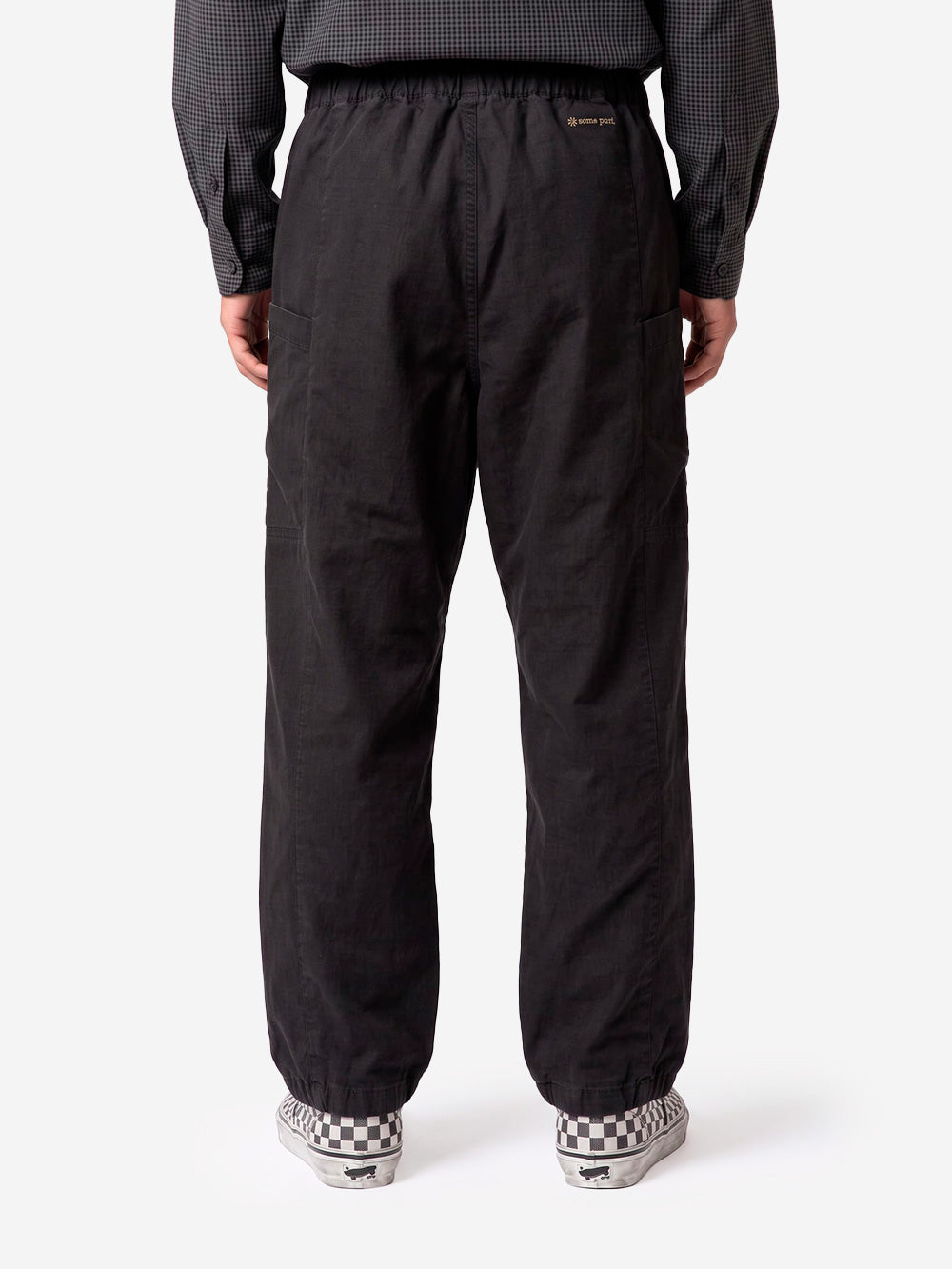 SNOW PEAK Pantaloni Pigment Washed andtracite grigio Urbanstaroma