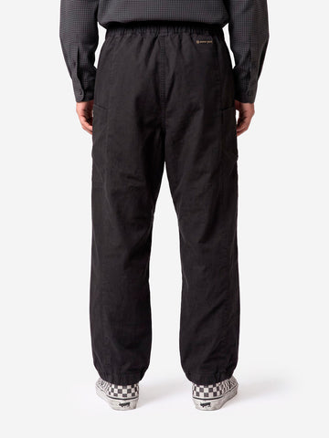 SNOW PEAK Pantaloni Pigment Washed andtracite grigio
