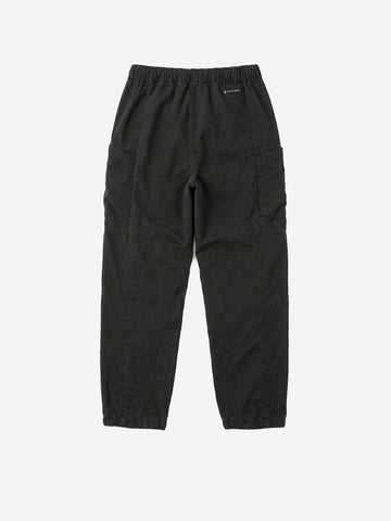 SNOW PEAK Pantaloni Pigment Washed andtracite grigio