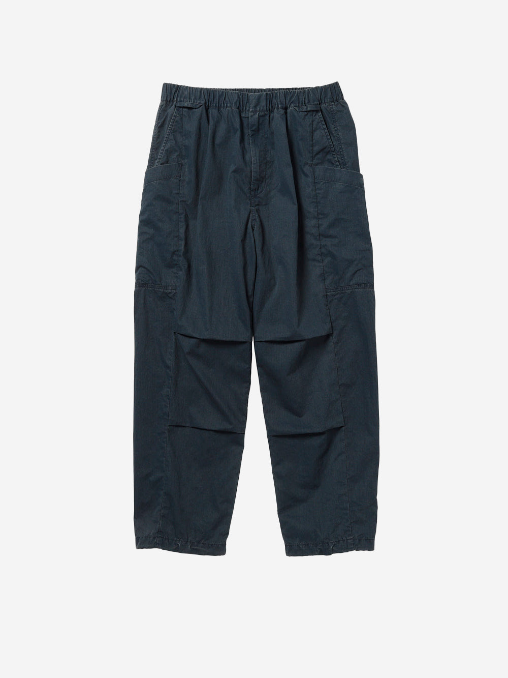 SNOW PEAK Pantaloni Pigment Washed navy Blu scuro Urbanstaroma