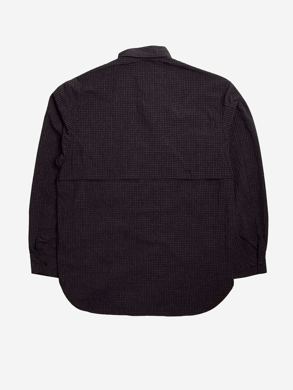SNOW PEAK Camicia Kasuri in Ripstop antracite grigio Urbanstaroma
