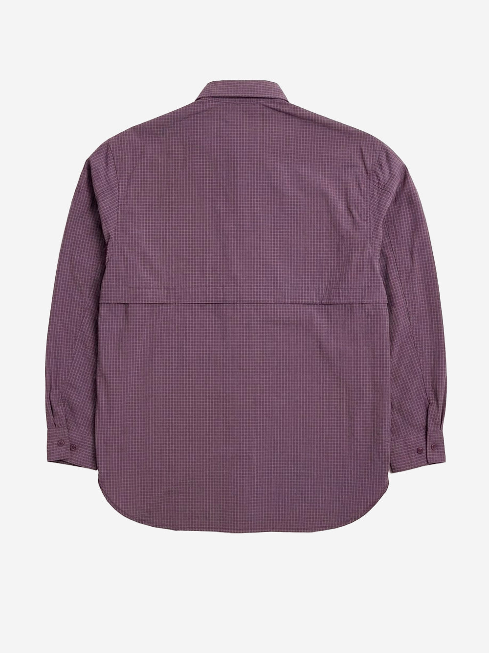 SNOW PEAK Camicia Kasuri in Ripstop lilla Lilla Urbanstaroma
