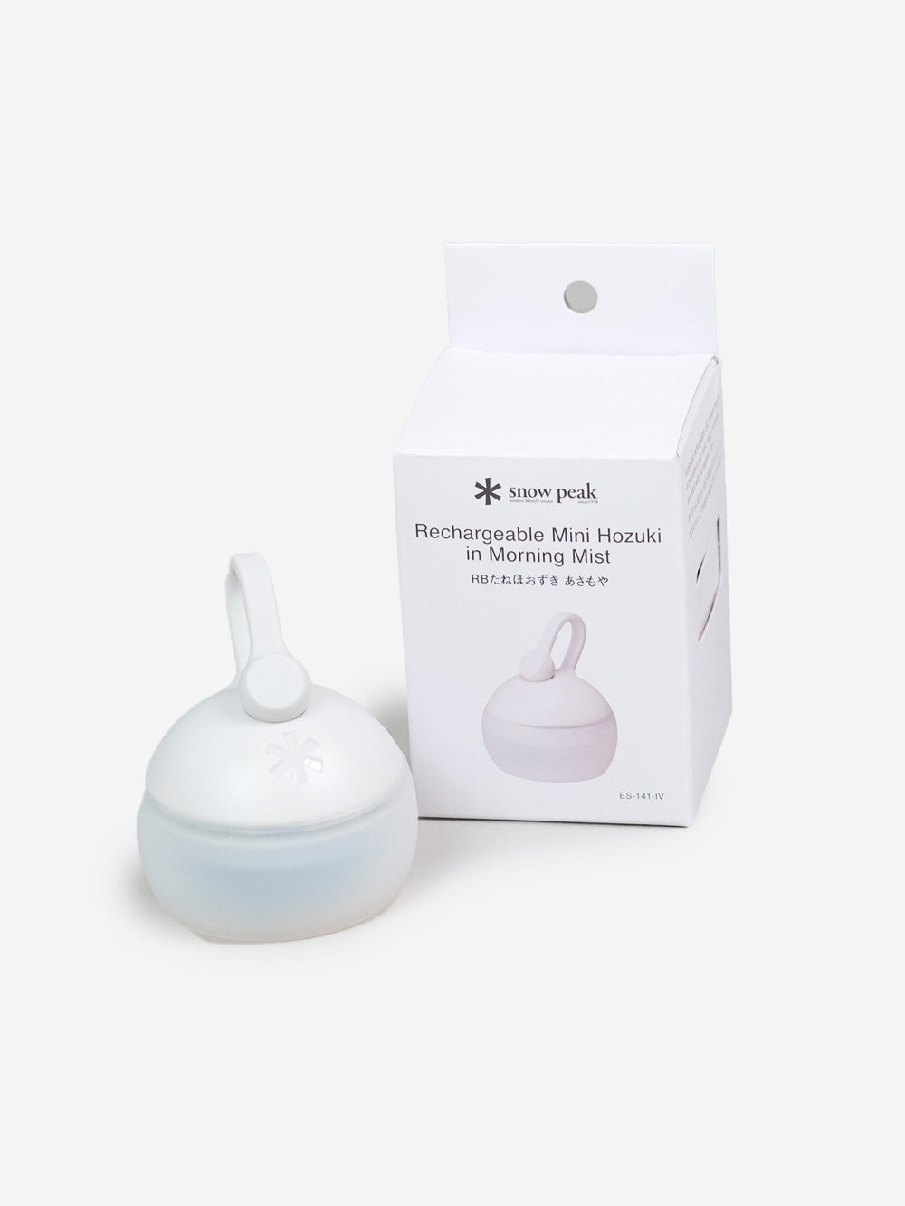SNOW PEAK Lampada da campeggio a LED 'Mini Hozuki' Bianco Urbanstaroma