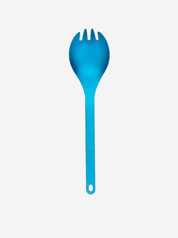 SNOW PEAK Posata 'Spork' blu in titanio Blu