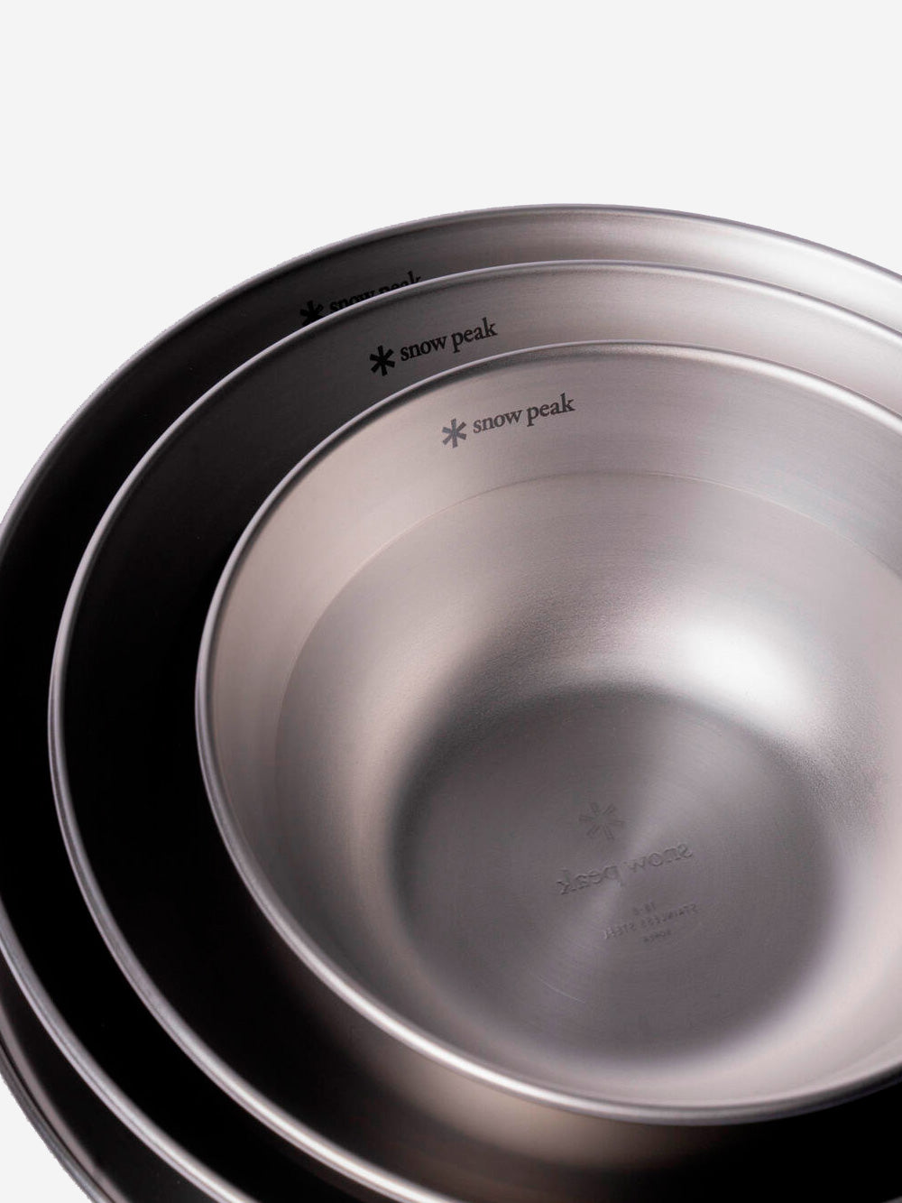 SNOW PEAK Tableware Set in acciaio inossidabile (5p) grigio Urbanstaroma