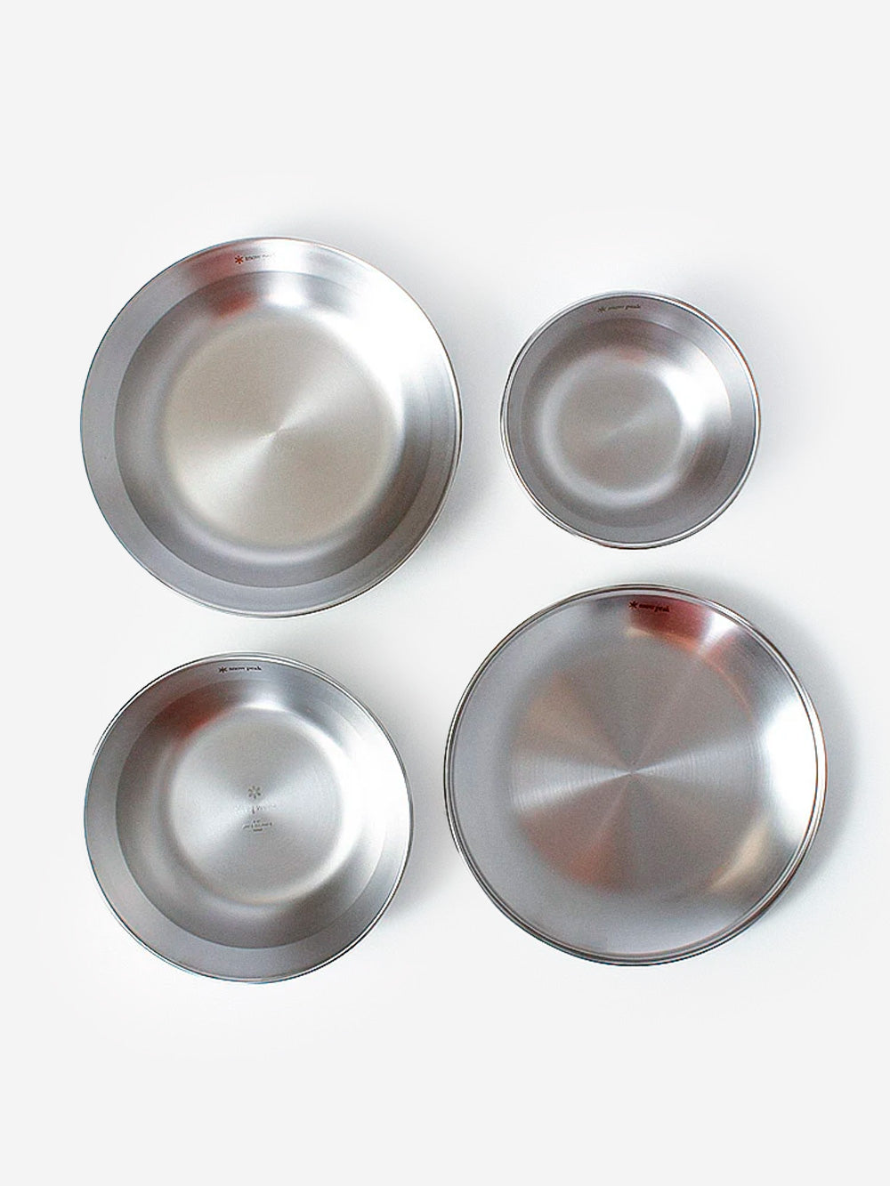 SNOW PEAK Tableware Set in acciaio inossidabile (5p) grigio Urbanstaroma
