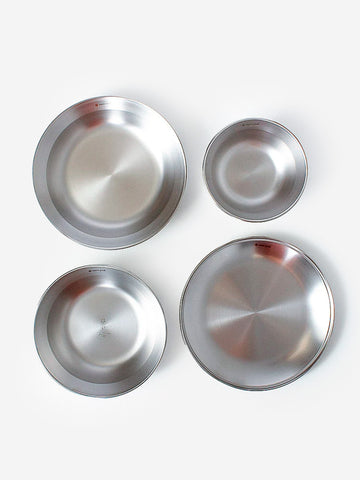 SNOW PEAK Tableware Set in acciaio inossidabile (5p) grigio