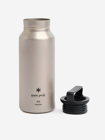 SNOW PEAK Borraccia in titanio argento Anodized Aurora (800 ml) argento