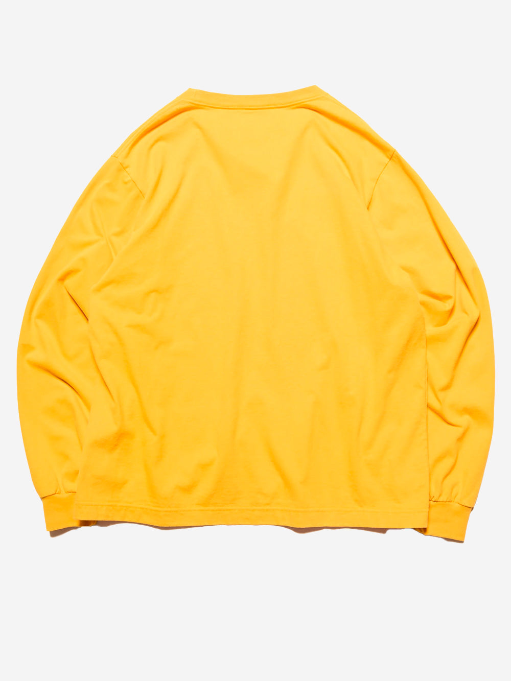 SOPHNET Maglia a maniche lunghe vintage logo gialla Giallo Urbanstaroma
