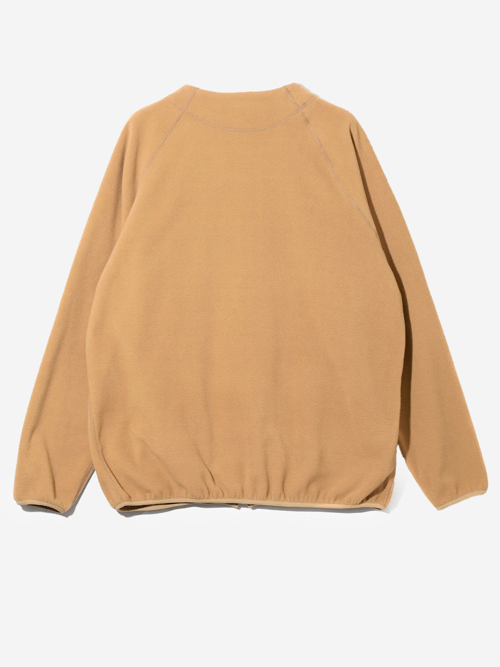 SOUTH2 WEST8 Cardigan con zip in pile beige Beige Urbanstaroma