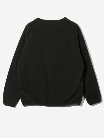 SOUTH2 WEST8 Cardigan con zip in pile nero Nero