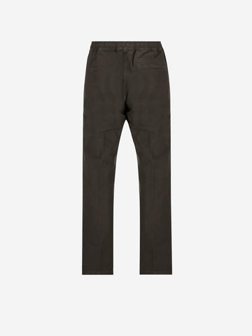 STONE ISLAND Pantaloni cargo in cotone ripstop con tasche multiple con zip Grigio